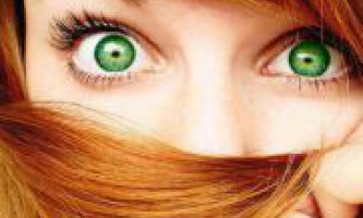 Цвет волос для зеленых глаз