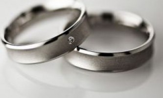 Платиновые обручальные кольца