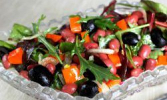 Салат с болгарским перцем - рецепт
