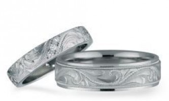 Серебряные обручальные кольца