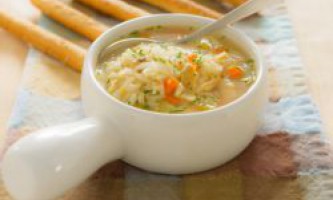 Суп с рисом и картофелем