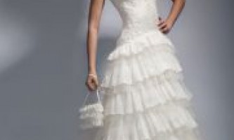 Свадебное платье в стиле кантри